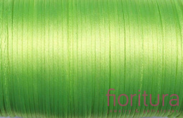 SZNUREK SATYNOWY 2MM KOLOR LIME PUNCH