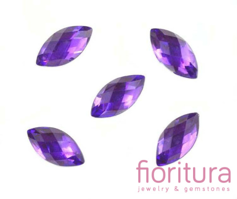 KABOSZON MARKIZA 12x6MM KOLOR PURPLE