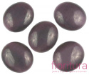 KABOSZON SZKLANY OWAL 23X27MM KOLOR AMETYSTOWY