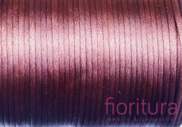 SZNUREK SATYNOWY 2MM KOLOR FRIAR BROWN