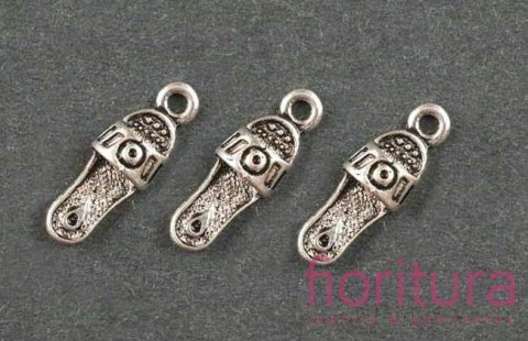 ZAWIESZKA KLAPEK 20X8MM KOLOR STARE SREBRO