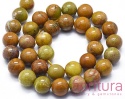 KAMIEŃ NATURALNY OPAL ŻÓŁTY KULA 12MM