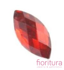 KABOSZON AKRYLOWY FASETOWANY MARKIZA 10x5MM KOLOR DARK RED