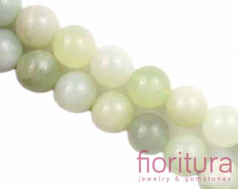 KAMIEŃ NATURALNY JADEIT MIĘTOWY KULA 12MM