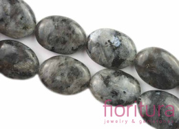 KAMIEŃ NATURALNY LARVIKIT OWAL 20x15MM