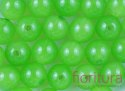 KORALIKI AKRYLOWE KULA 14MM KOLOR ZIELONY
