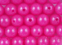 KORALIKI AKRYLOWE KULA 14MM KOLOR RÓŻOWY