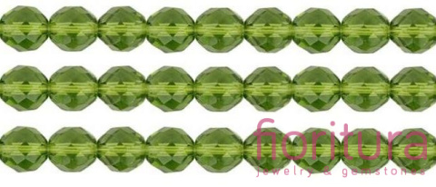 KORALIKI FIRE POLISH 10MM NR 50230 OLIVINE