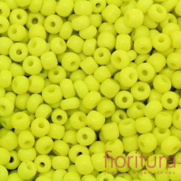 KORALIKI SZKLANE DROBNE MATOWE 3,5MM KOLOR ŻÓŁTY