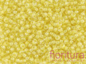 KORALIKI TOHO 11/0 NR 192 INSIDE-COLOR CRYSTAL/YELLOW LINED