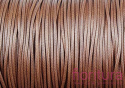 SZNUREK JUBILERSKI NYLONOWY 1MM KOLOR BRĄZOWY