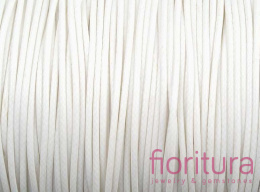 SZNUREK JUBILERSKI NYLONOWY 1MM KOLOR WHITE