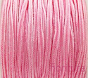 SZNUREK SUTASZ 3MM KOLOR RÓŻOWY