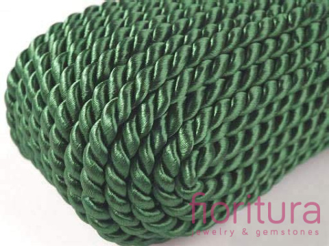 SZNUREK SKRĘCANY 4MM NR 7802 PIQUANT GREEN