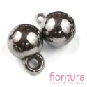 ZAWIESZKI KULA 13x10MM KOLOR CZARNY NIKLOWY