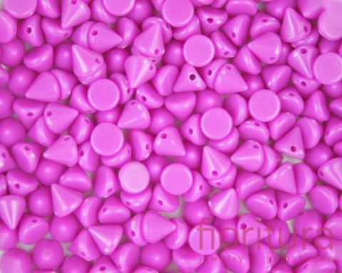 ĆWIEKI STOŻKI 6x6MM KOLOR PURPLE