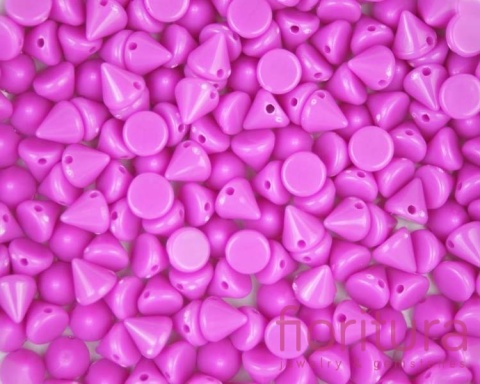 ĆWIEKI STOŻKI 6x6MM KOLOR PURPLE