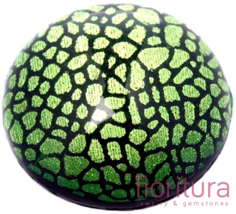 KABOSZON AKRYLOWY KOŁO 25MM KOLOR ZIELONY STEPOWY