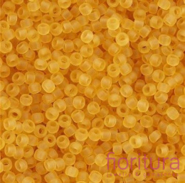 KORALIKI TOHO 11/0 NR 2F TRANSPARENT-FROSTED LIGHT TOPAZ