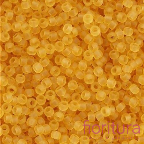 KORALIKI TOHO 11/0 NR 2F TRANSPARENT-FROSTED LIGHT TOPAZ