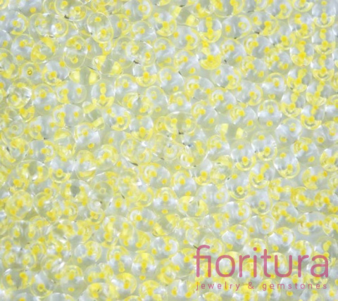KORALIKI SUPERDUO 2,5x5MM NR 44886CR YELLOW LINED-CRYSTAL