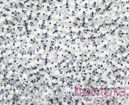 KORALIKI SUPERDUO 2,5x5MM NR 44849CR BLACK LINED-CRYSTAL