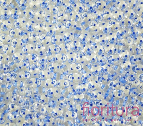 KORALIKI SUPERDUO 2,5x5MM NR 44836CR BLUE LINED-CRYSTAL