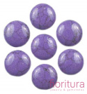 KABOSZON TURKUS KOŁO 18MM KOLOR FIOLETOWY