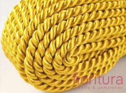 SZNUREK SKRĘCANY 4MM NR 4203 HONEY MUSTARD