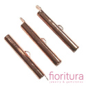 ZAKOŃCZENIE TUBOWE 25x6MM KOLOR ROSE GOLD