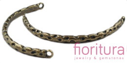 BAZA BRANSOLETKI 74,5x6MM KOLOR STARE ZŁOTO