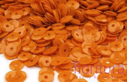 CEKINY KOŁA ŁAMANE 6MM KOLOR MARIGOLD