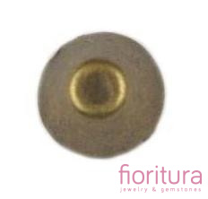 ĆWIEKI STOŻEK ŚCIĘTY 7x10MM KOLOR STARE ZŁOTO