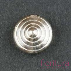 ĆWIEKI STOŻEK OZDOBNY 6x10MM KOLOR SREBRNY