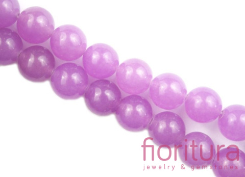 KAMIEŃ NATURALNY JADEIT JASNY FIOLET KULA 10MM