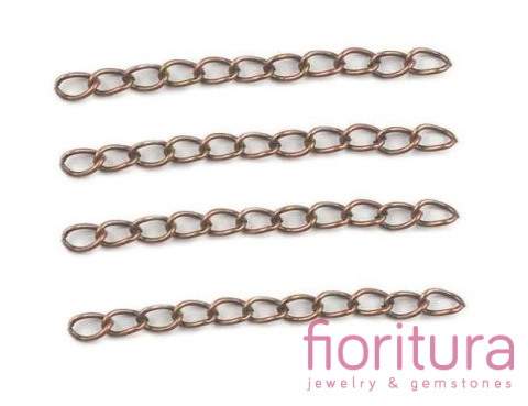 ŁAŃCUSZEK DYSTANSOWY PRZEDŁUŻKA 50MM KOLOR MIEDZIANY