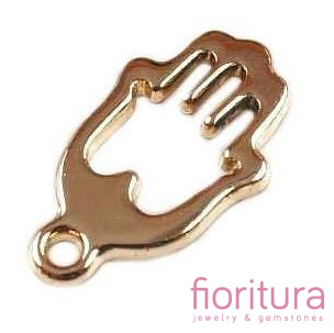 ZAWIESZKA RĘKA FATIMY 20x12MM KOLOR ZŁOTY