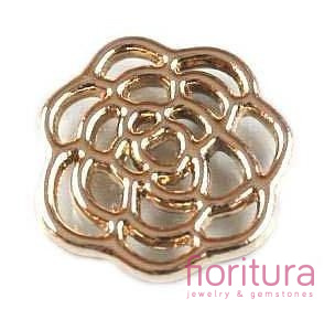 ZAWIESZKA ŁĄCZNIK RÓŻA 16MM KOLOR ZŁOTY