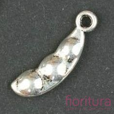 ZAWIESZKA GROSZEK 20x6MM KOLOR STARE SREBRO