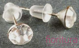 SZTYFTY WKRĘTKI 5mm KRYSZTAŁEK CRYSTAL