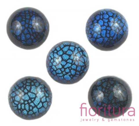 KABOSZON AKRYLOWY KOŁO 20MM KOLOR NIEBIESKI