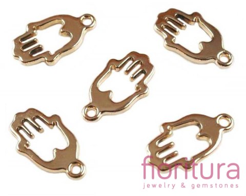 ZAWIESZKA RĘKA FATIMY 20x12MM KOLOR ZŁOTY