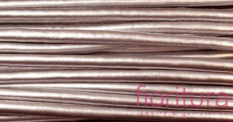 RZEMIEŃ SZYTY SKÓRA EKOLOGICZNA 6MM KOLOR ZŁOTY BRĄZ SATYNOWY