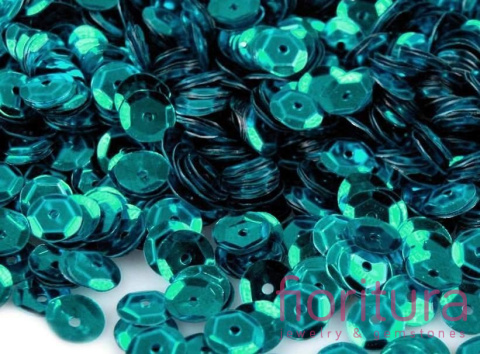 CEKINY KOŁA ŁAMANE 6MM KOLOR MOSAIC BLUE