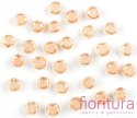 KORALIKI KRYSZTAŁOWE KRĄŻEK 6x4MM KOLOR LIGHT PEACH AB